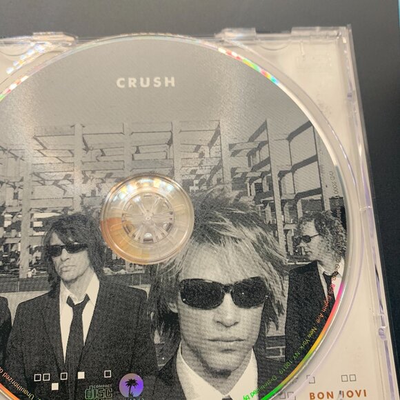 2ct Bon Jovi Crush & New Jersey CDs GREAT CONDITION - Picture 3 of 7